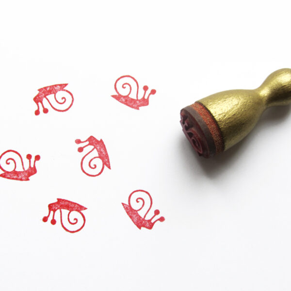 Mini Stempel: Schnecke