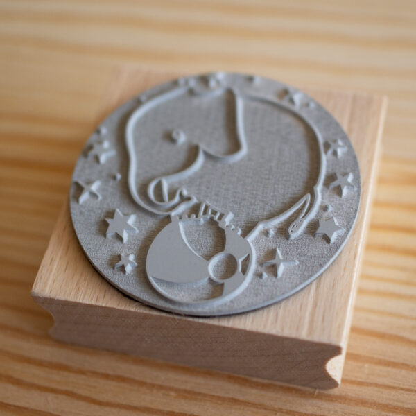 Großer Stempel Zirkus Elefant