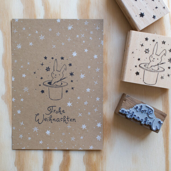 Frohe Weihnachten Stempel