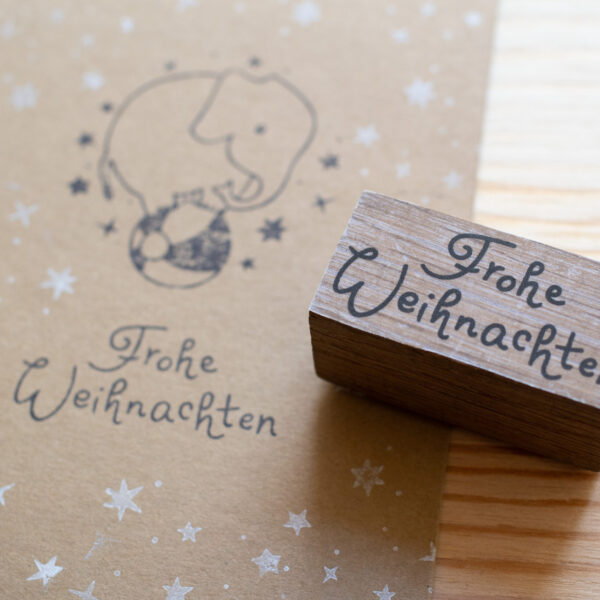 Frohe Weihnachten Stempel