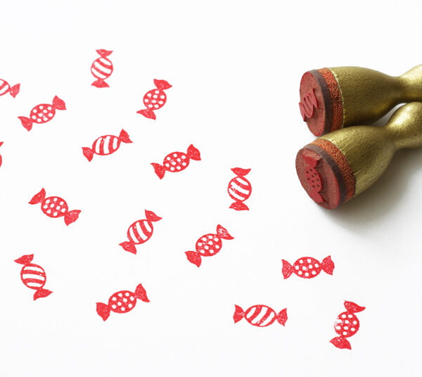Mini Stempel Set: Bonbons Kamellen Süßis