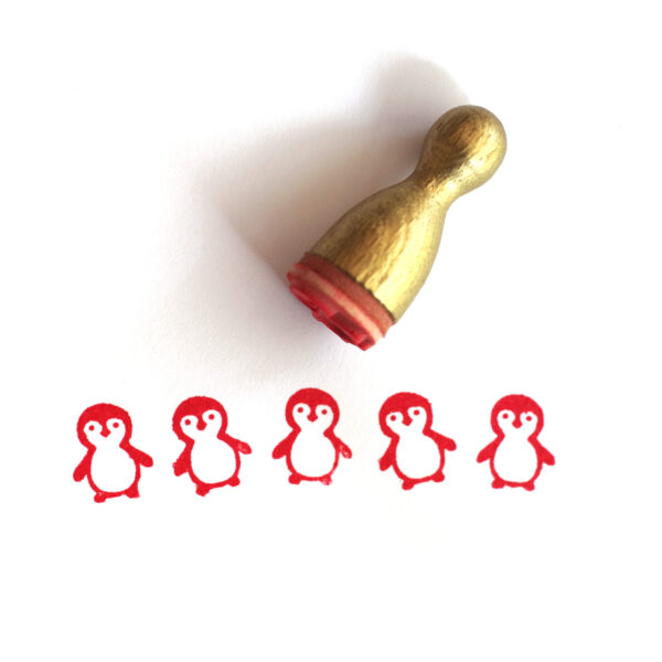 Mini Stempel: Pinguin
